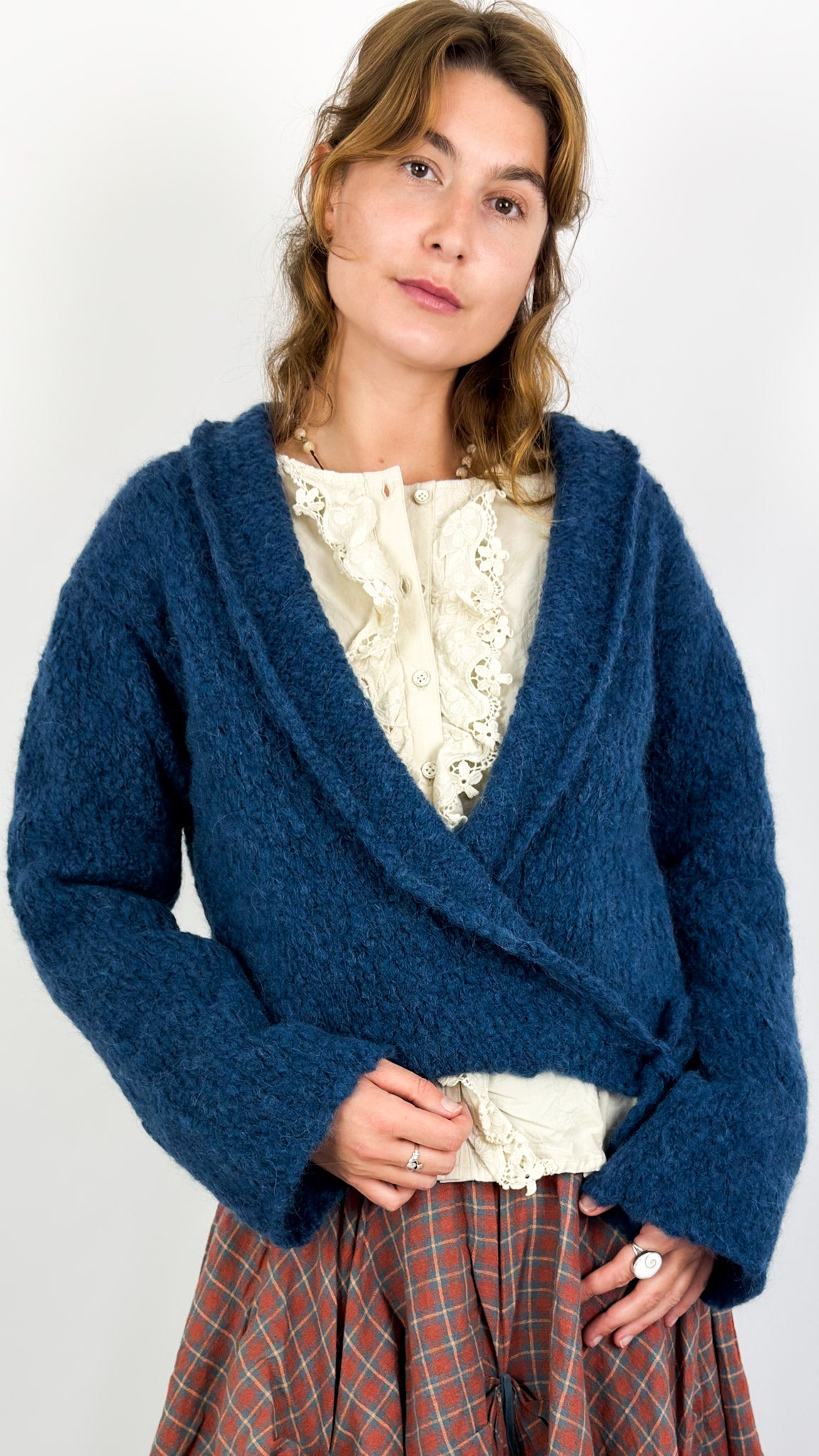 Ewa I Walla Calla Cardigan Blue