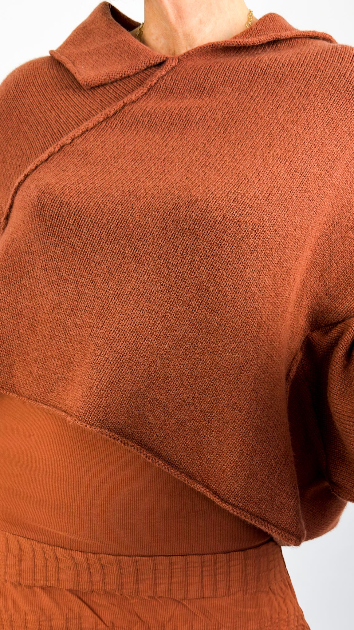 Rundholz DIP 2350703 Jumper Terracotta