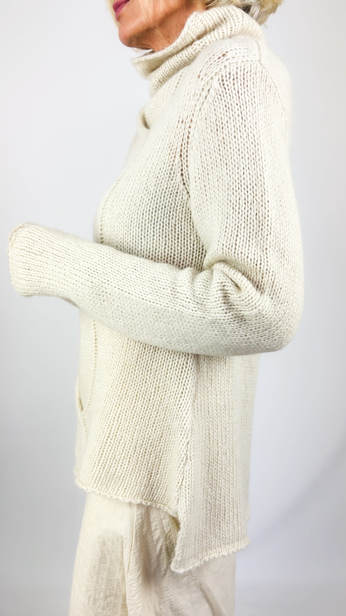 Rundholz DIP 2250703 Jumper Ivory Melange