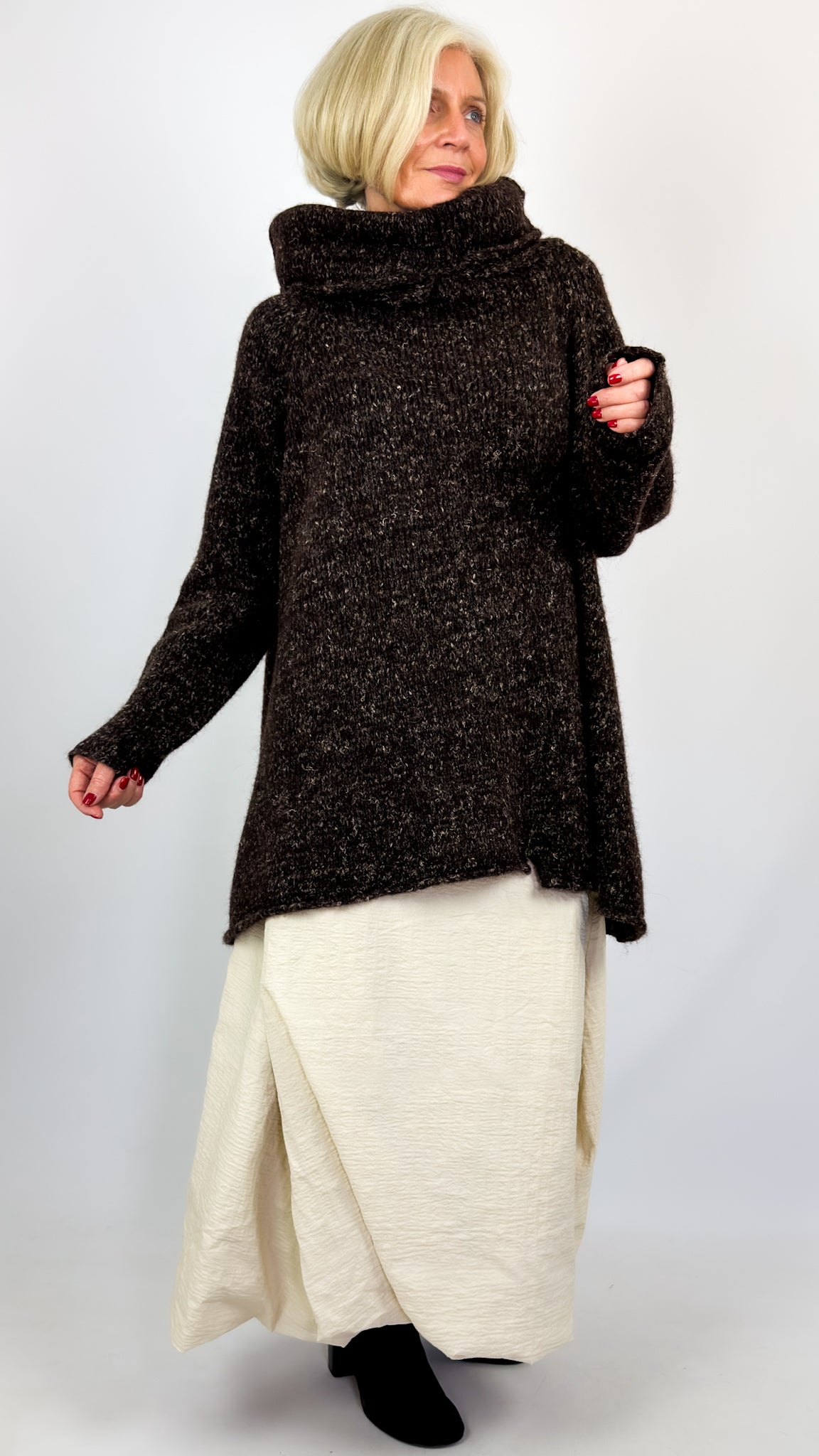 Rundholz Mainline 0703 Jumper Umbra Melange
