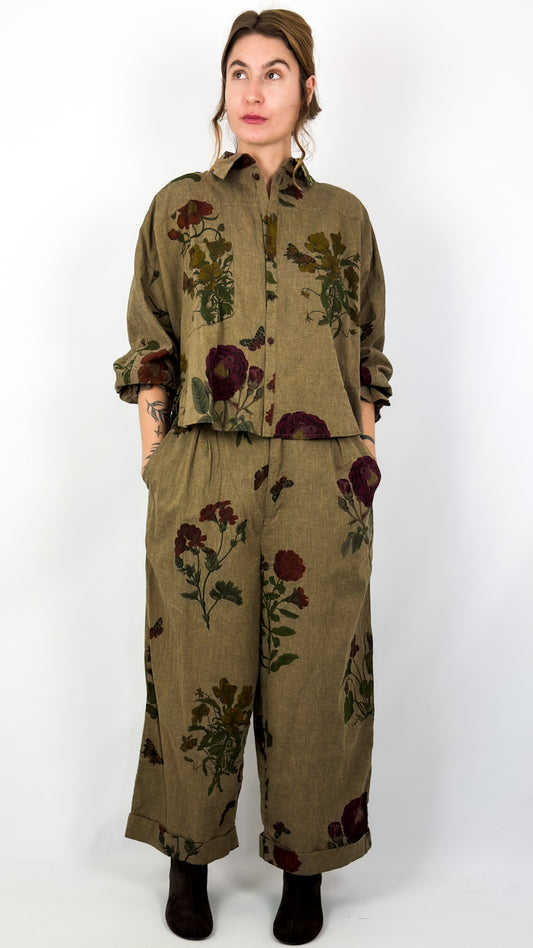 AM 0430 Airy Shirt Automne Rouge
