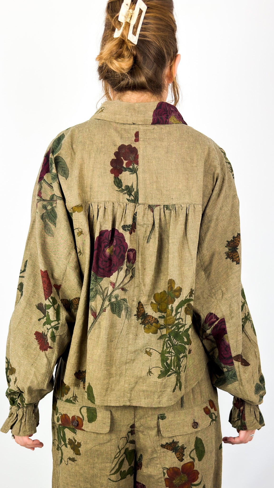 AM 0430 Airy Shirt Automne Rouge