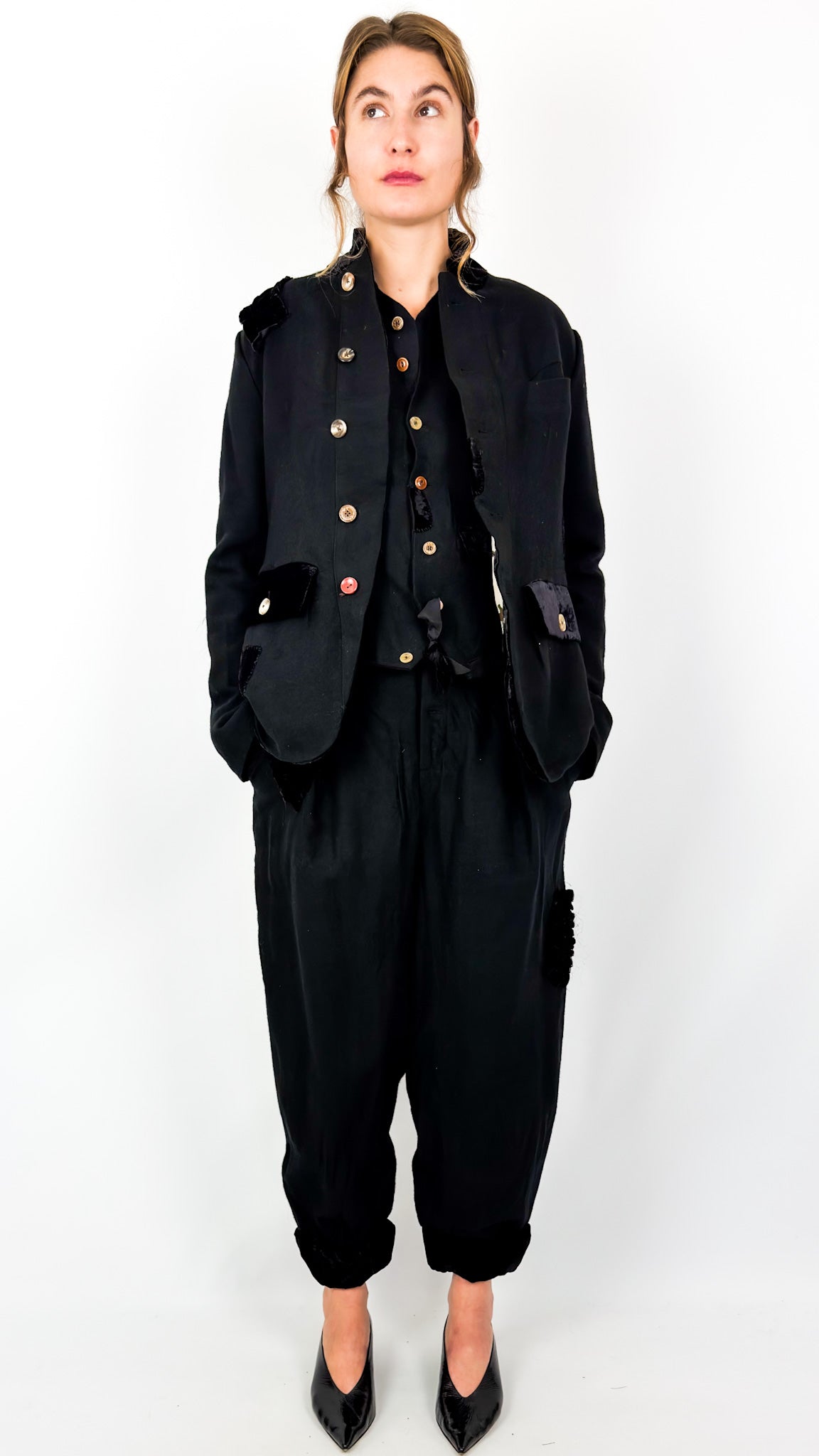 AM 0644 Poets Jacket Black