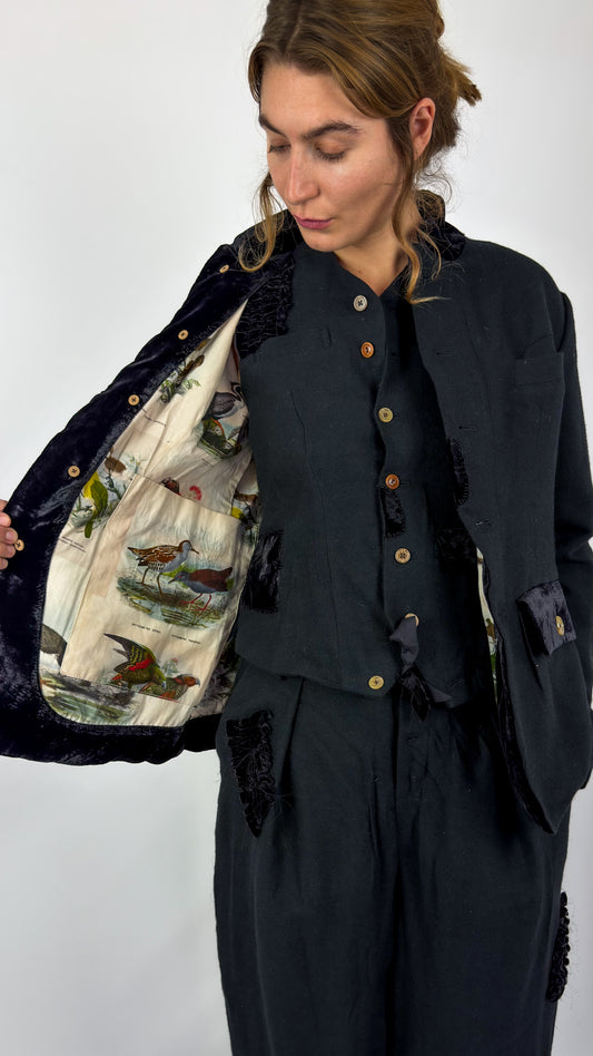 Aleksandr Manamis 0644 Poets Jacket Black