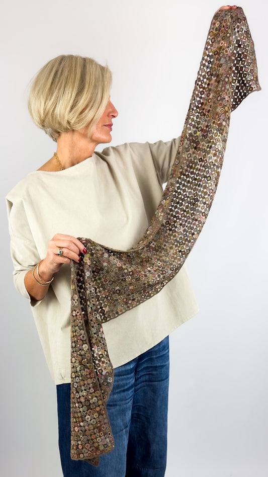 Sophie Digard 4499 Scarf Baix