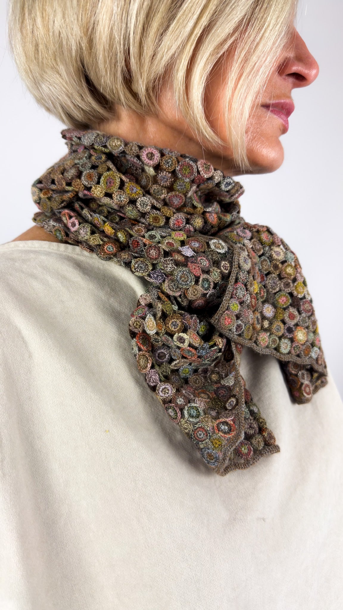 Sophie Digard 4499 Scarf Baix