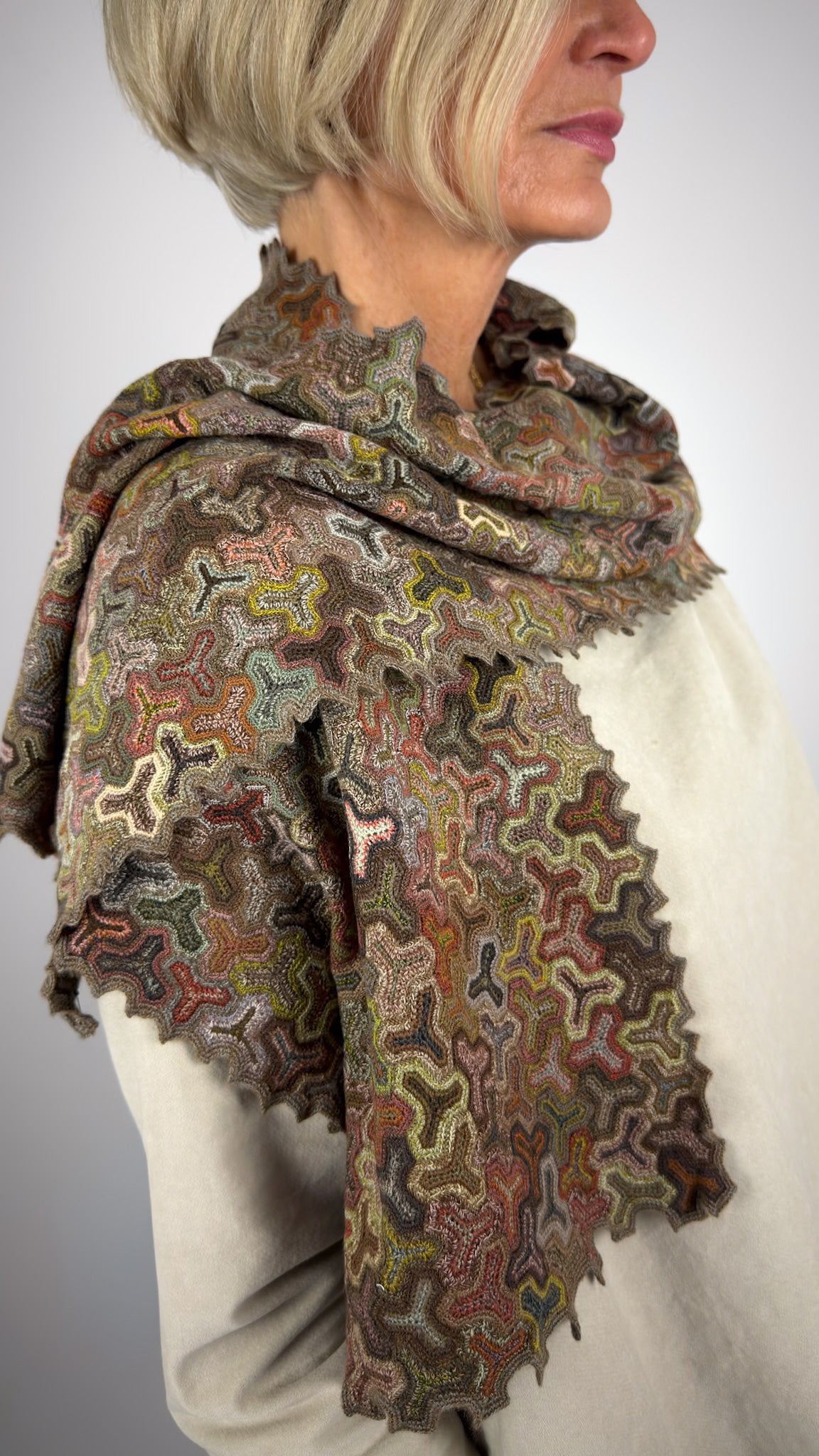 Sophie Digard 3054 Scarf Baix