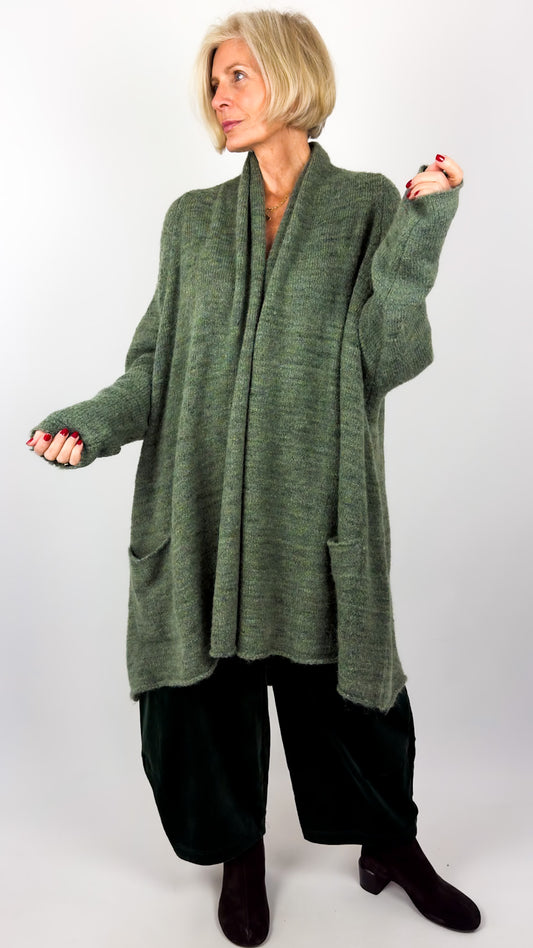 Rundholz Black Label 7104 Cardigan Park Melange
