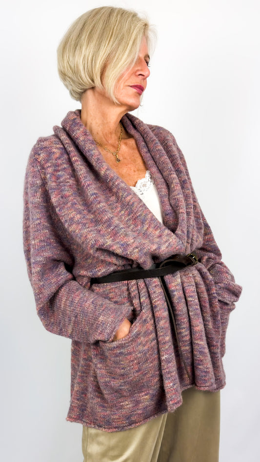 Rundholz Black Label 7104 Cardigan Crystal Melange