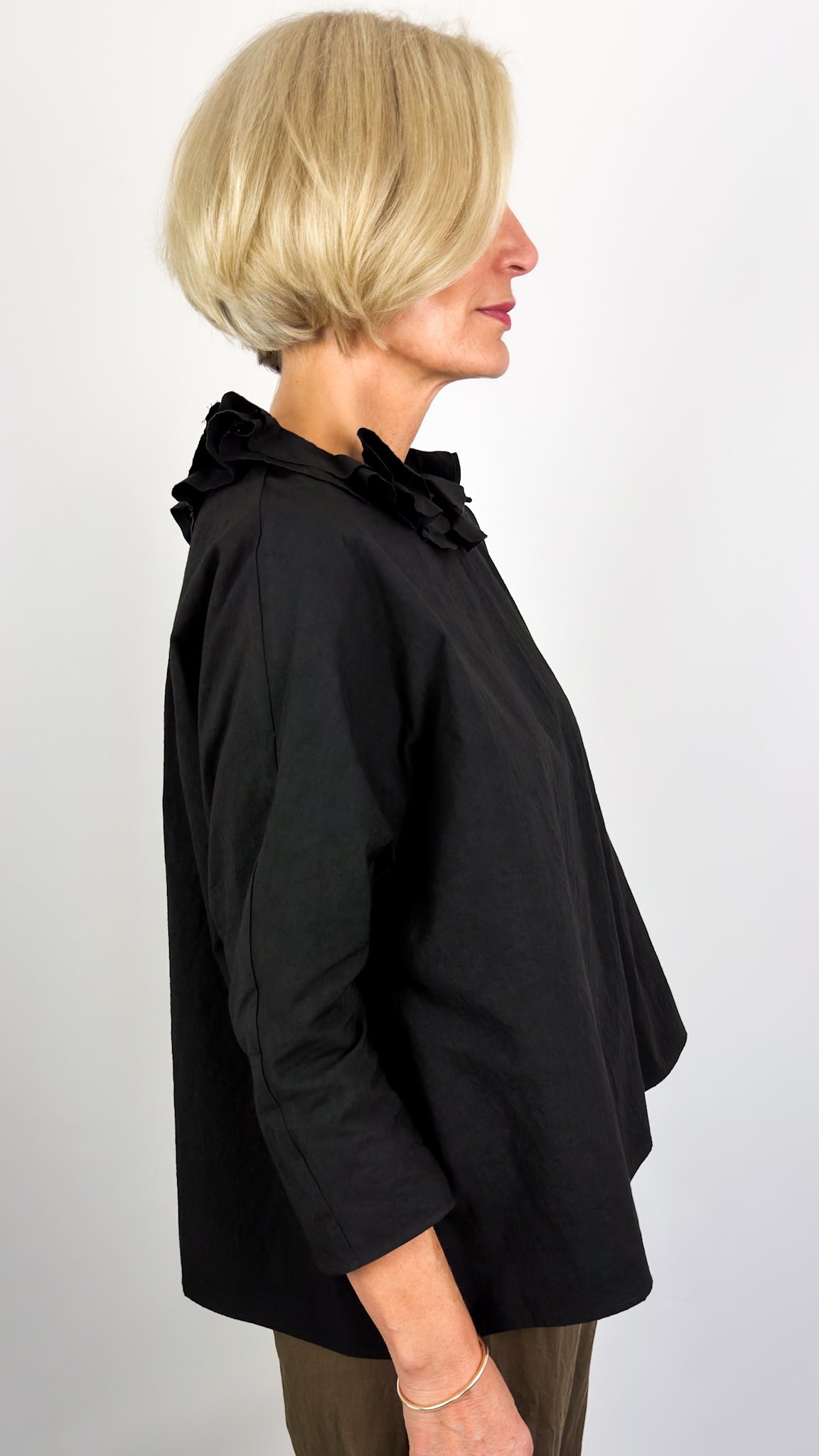 Apuntob 2089 Shirt Plain Black