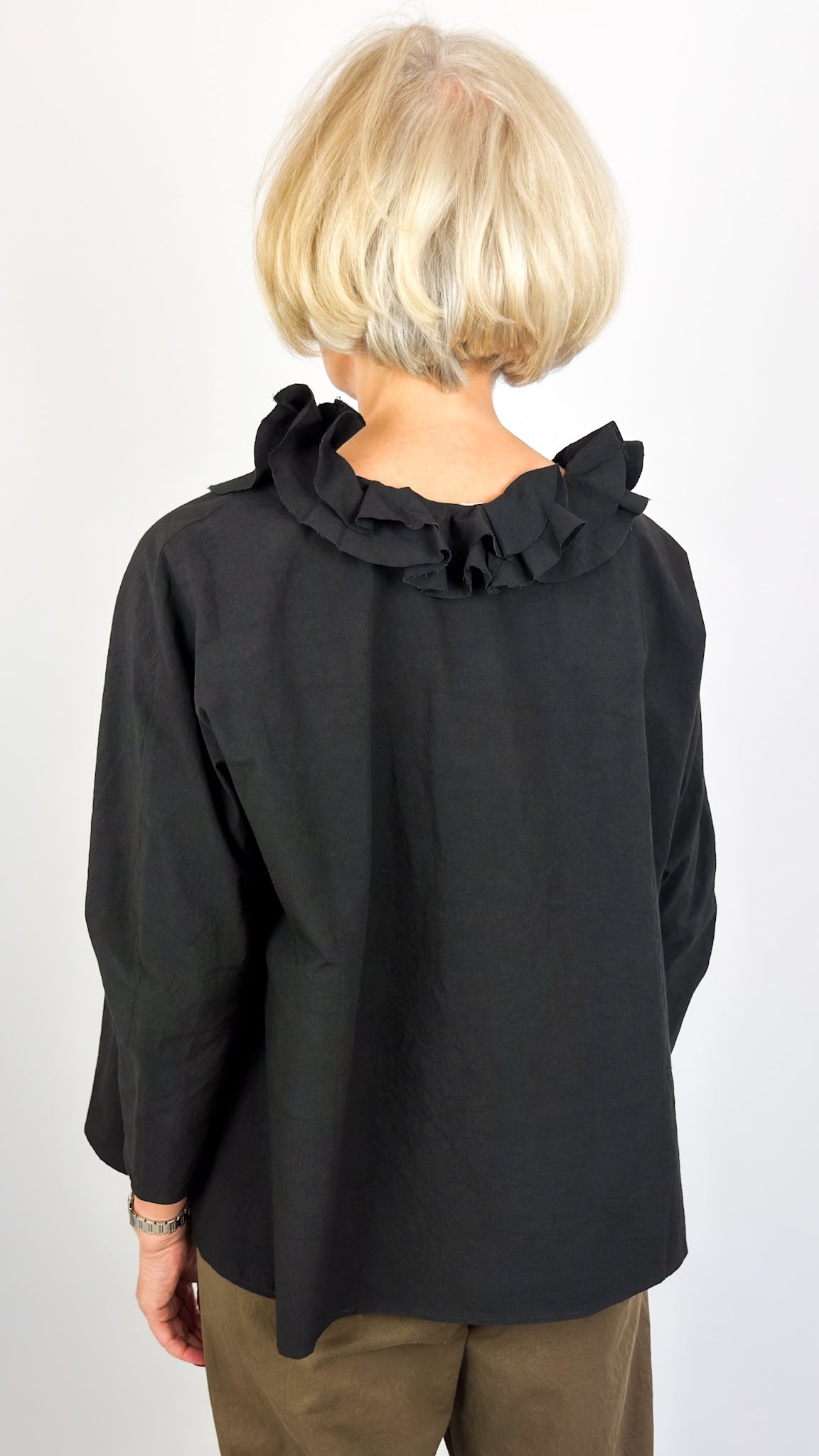 Apuntob 2089 Shirt Plain Black