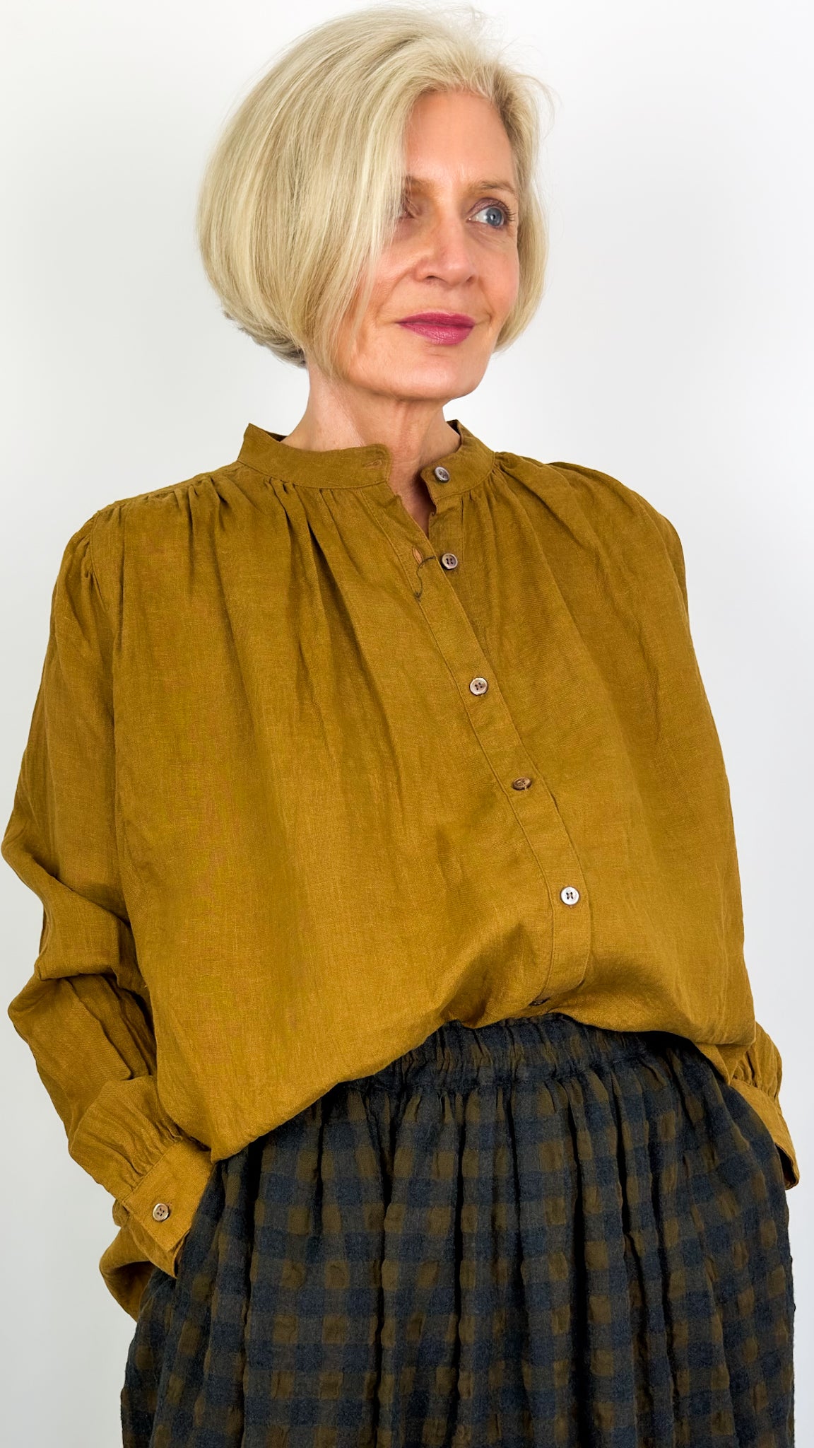 Ichi 301 French Shirt Camel