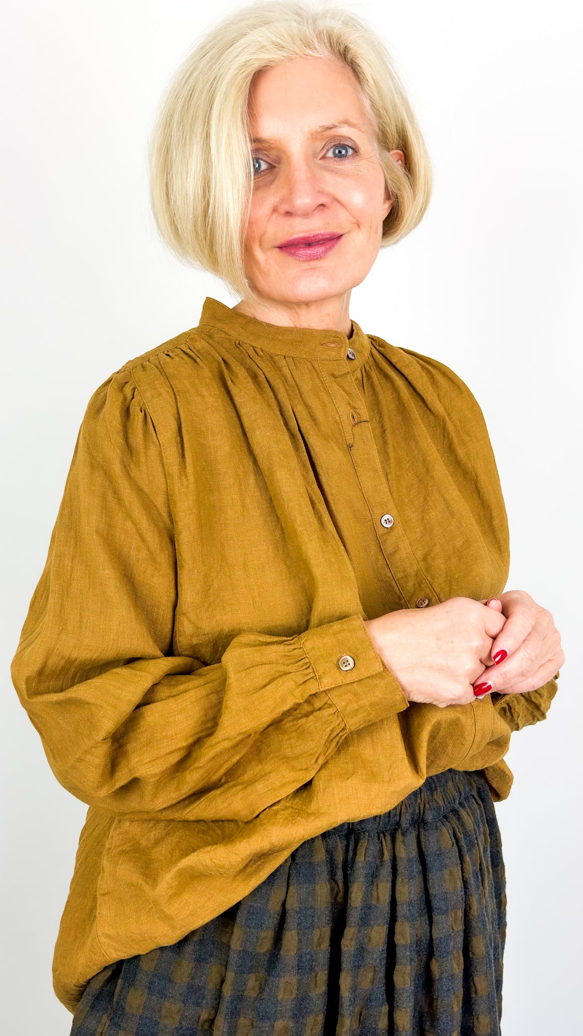 Ichi 301 French Shirt Camel