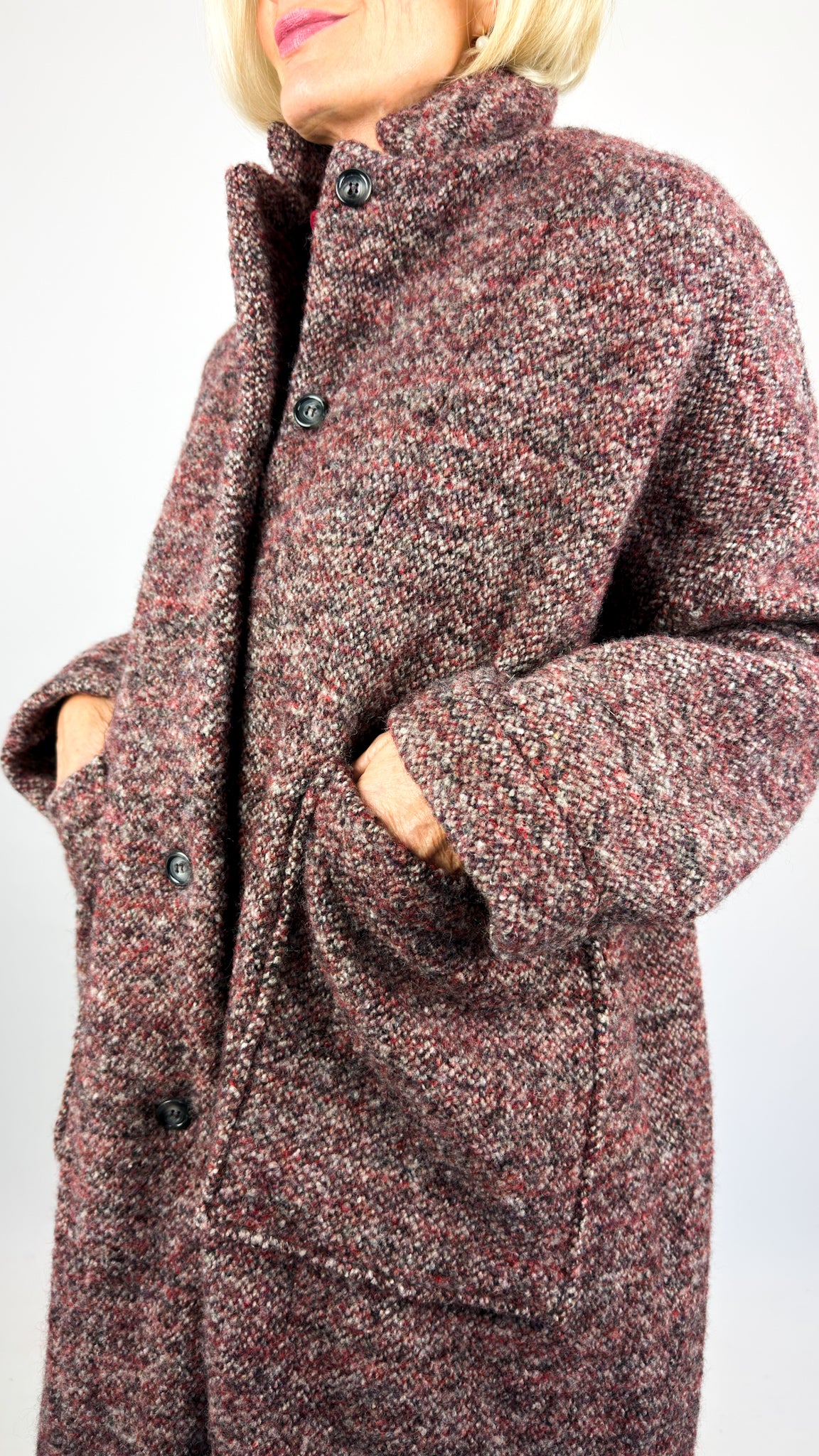 Mama B Hannah Coat Rosso