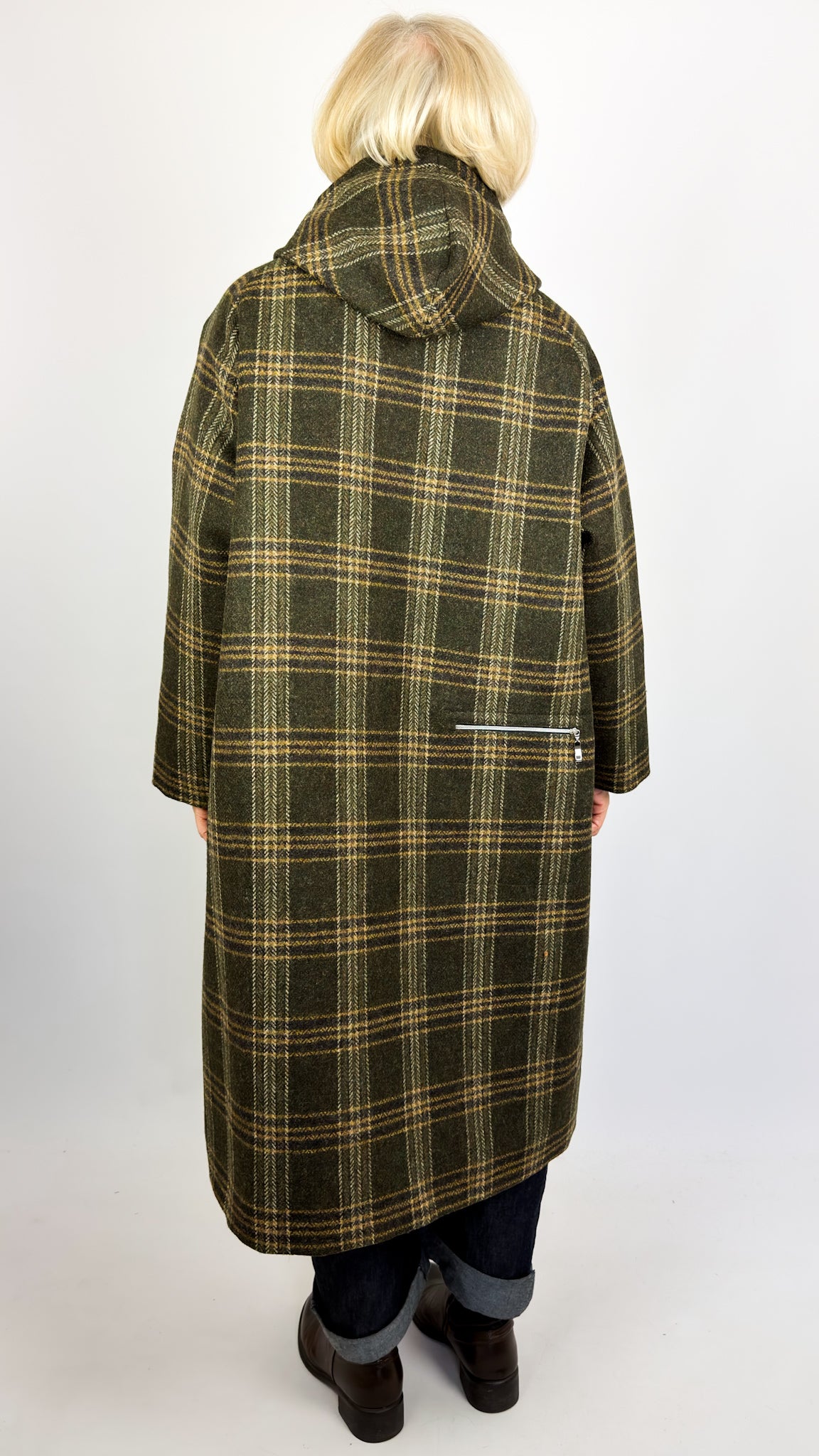 Pret pour partir Carla Coat Brown Check
