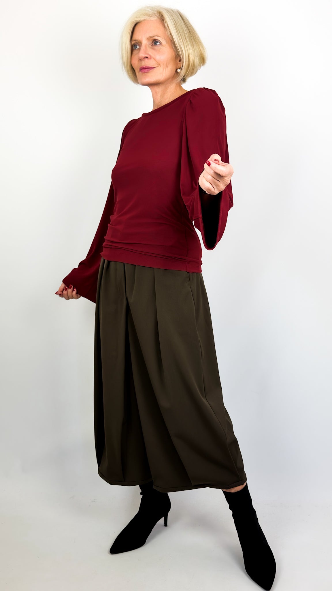 Annette Gortz Foly Shirt Maroon