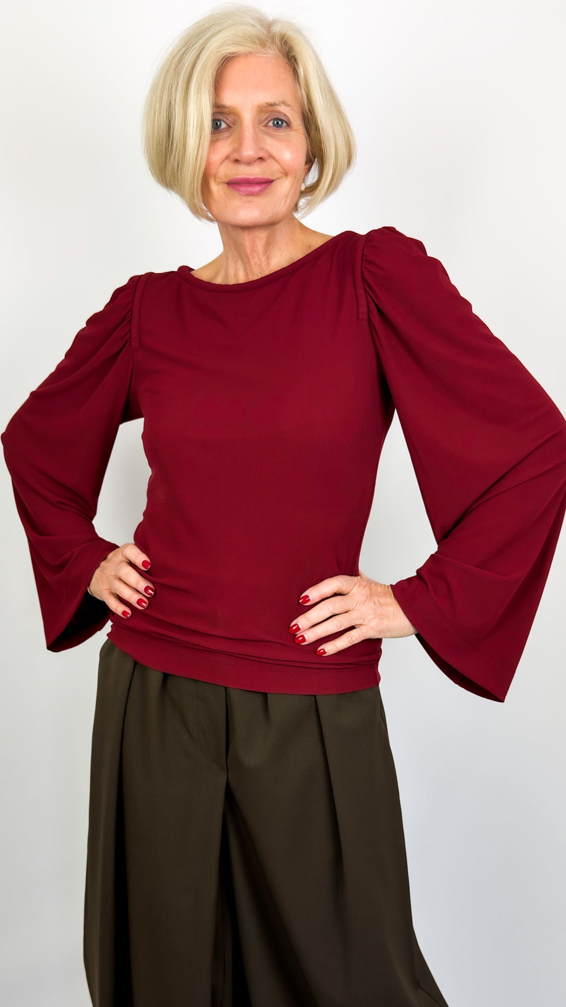 Annette Gortz Foly Shirt Maroon