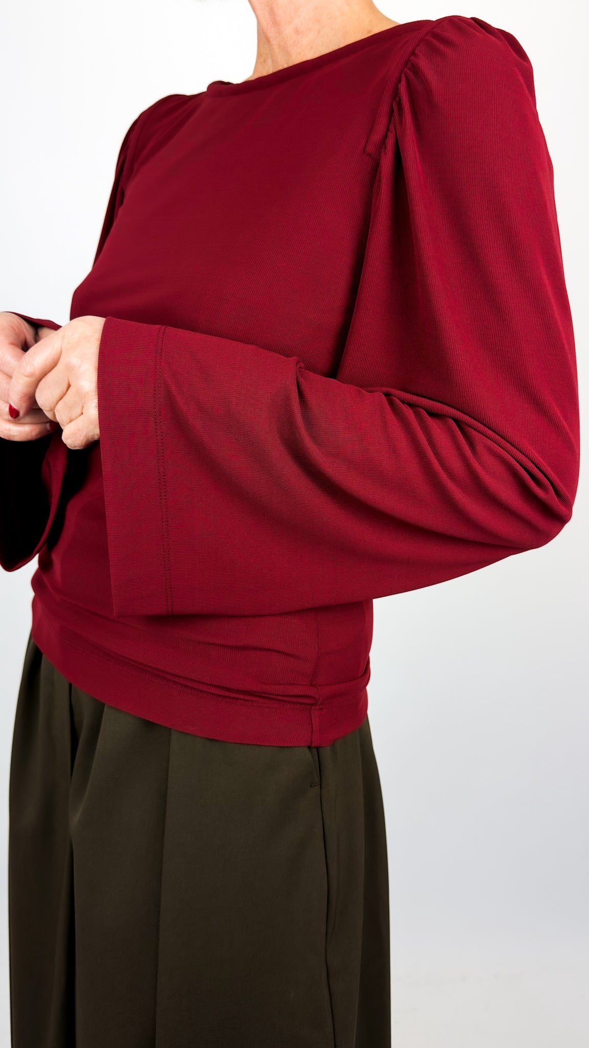 Annette Gortz Foly Shirt Maroon