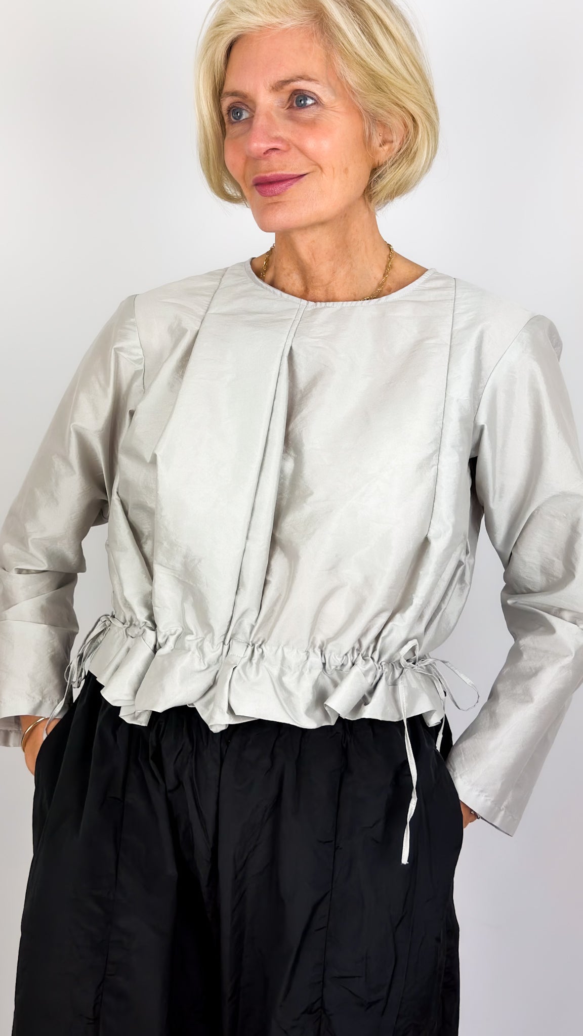 Manuelle Guibal 7114 Fizz Blouse Platin