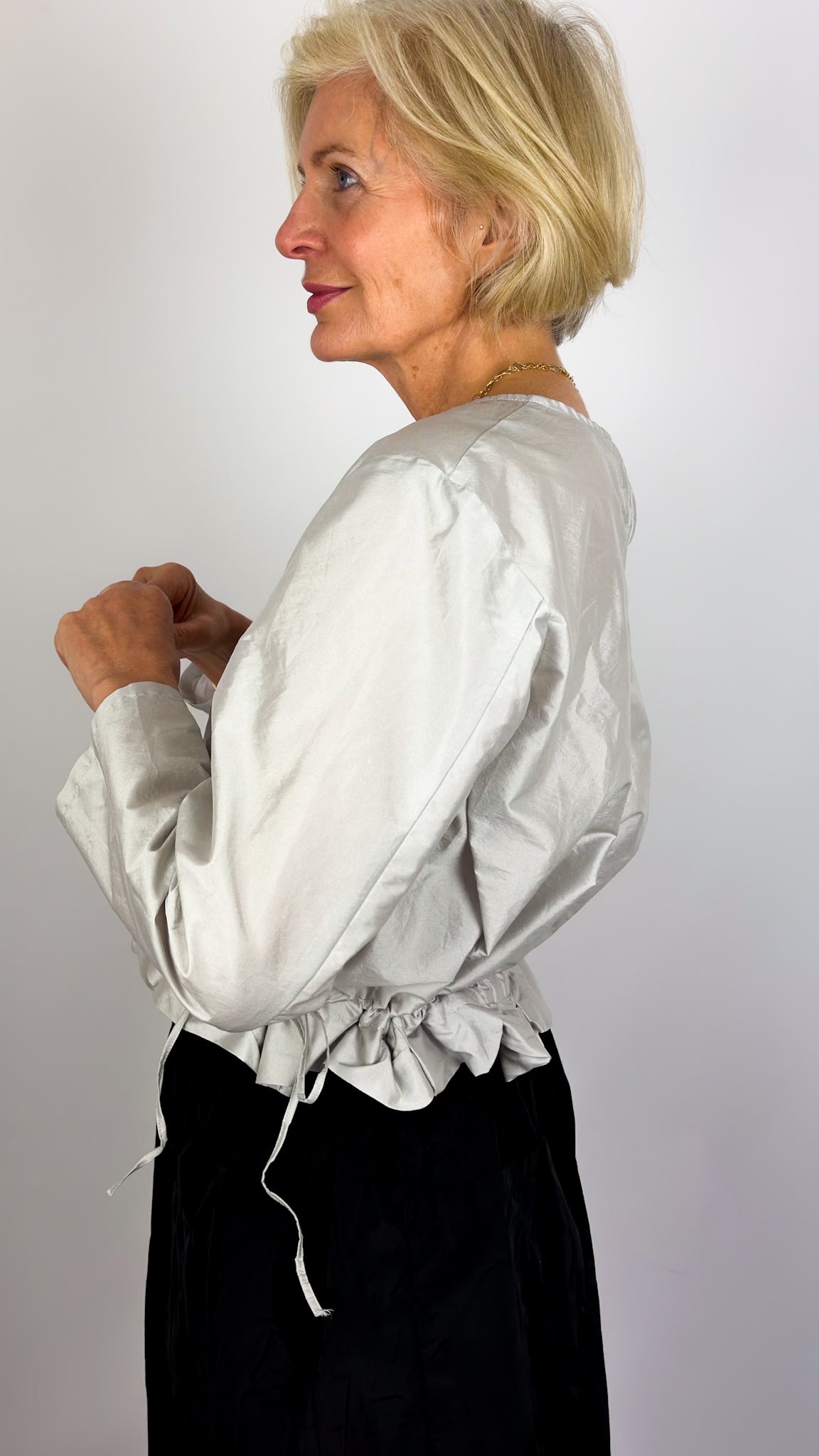 Manuelle Guibal 7114 Fizz Blouse Platin