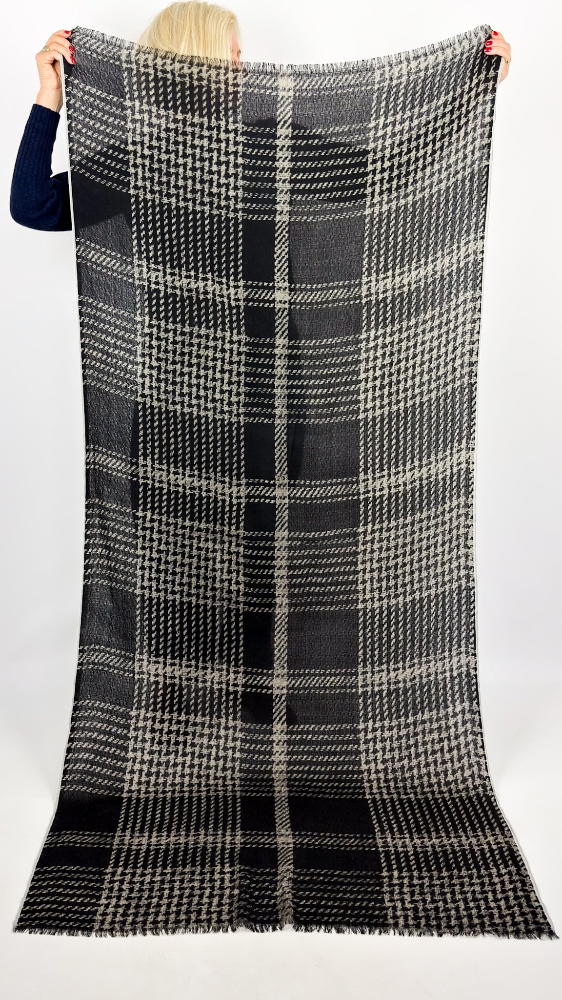 Épice Tweed Scarf Black