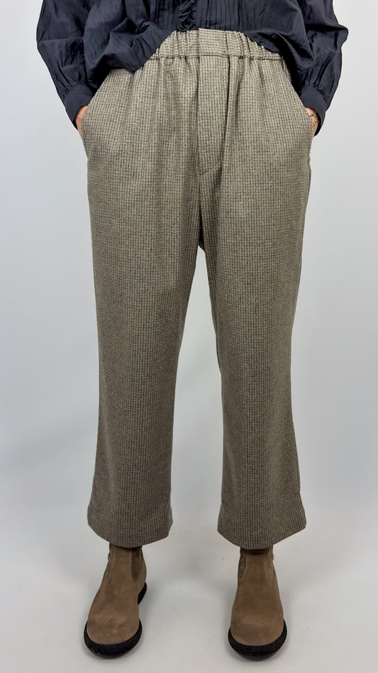 Toujours Easy Trousers Taupe/Brown
