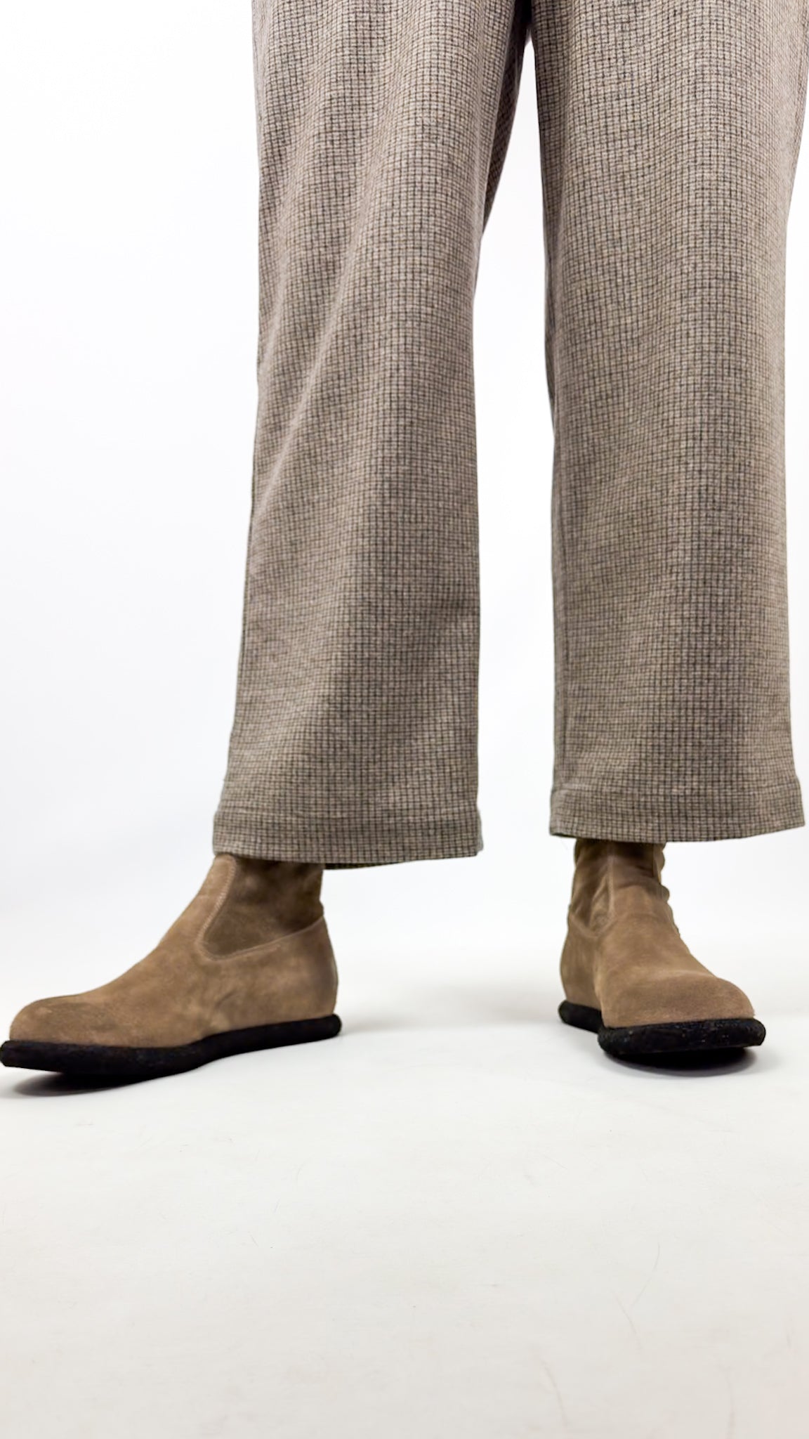 Toujours Easy Trousers Taupe/Brown