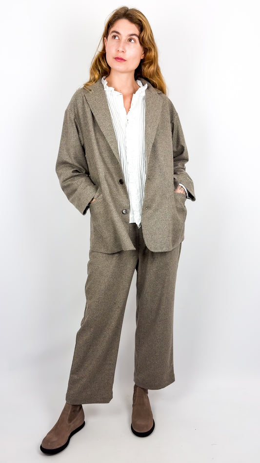 Toujours Sack Jacket Taupe/Brown