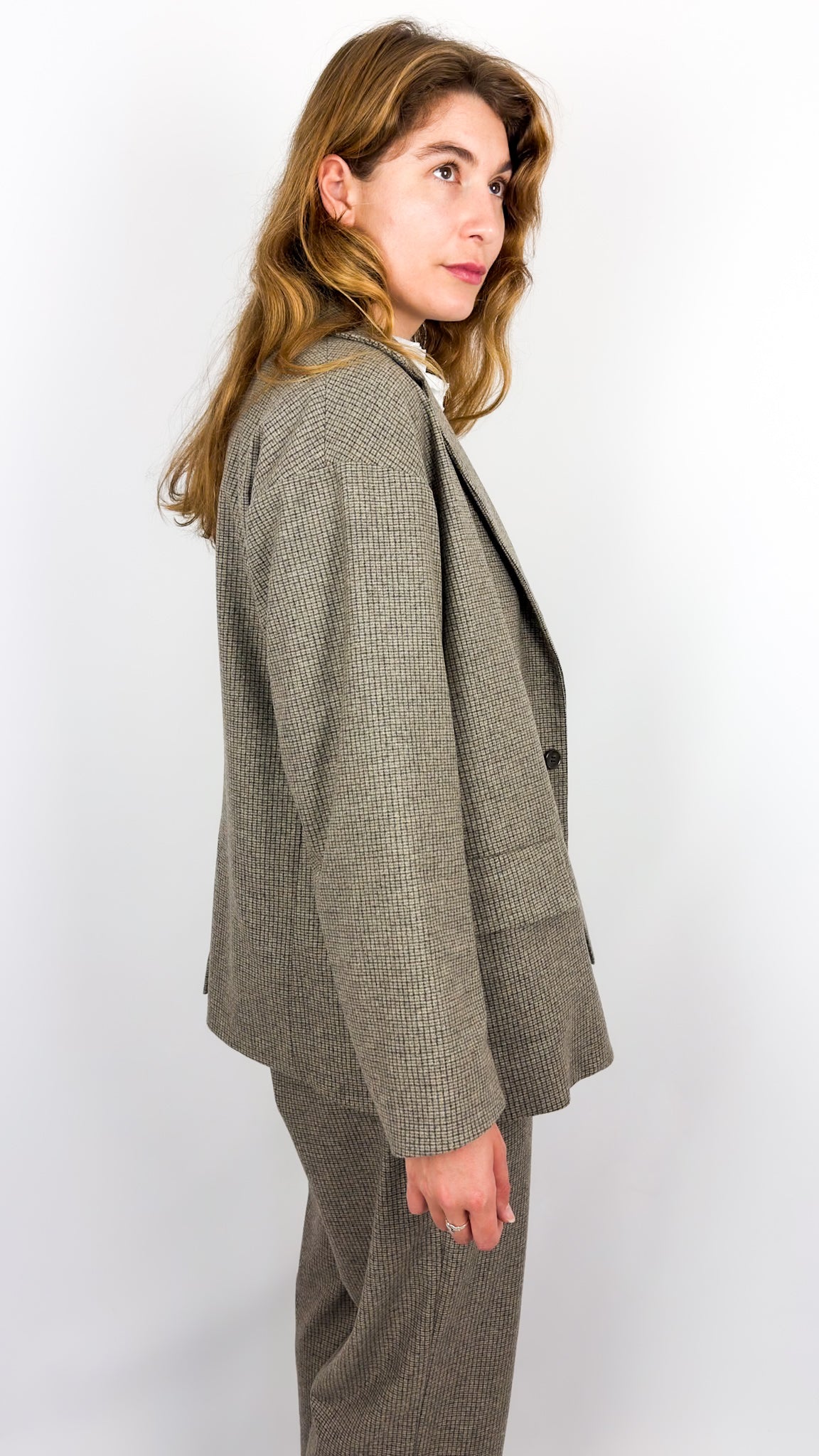 Toujours Sack Jacket Taupe/Brown