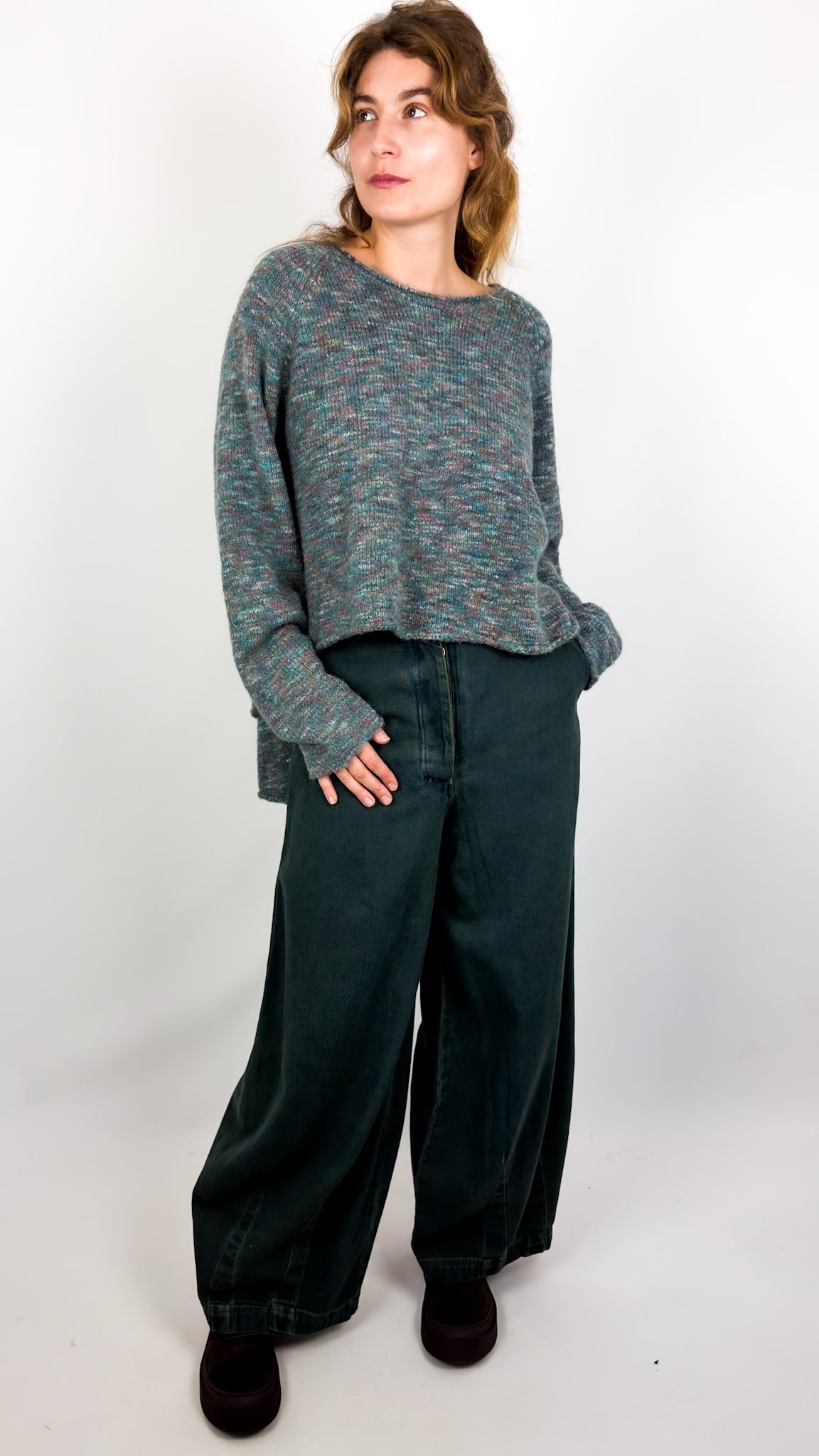 Rundholz Black Label 0102 Trousers Forest Cloud