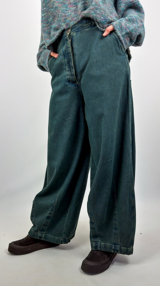 Rundholz Black Label 0102 Trousers Forest Cloud