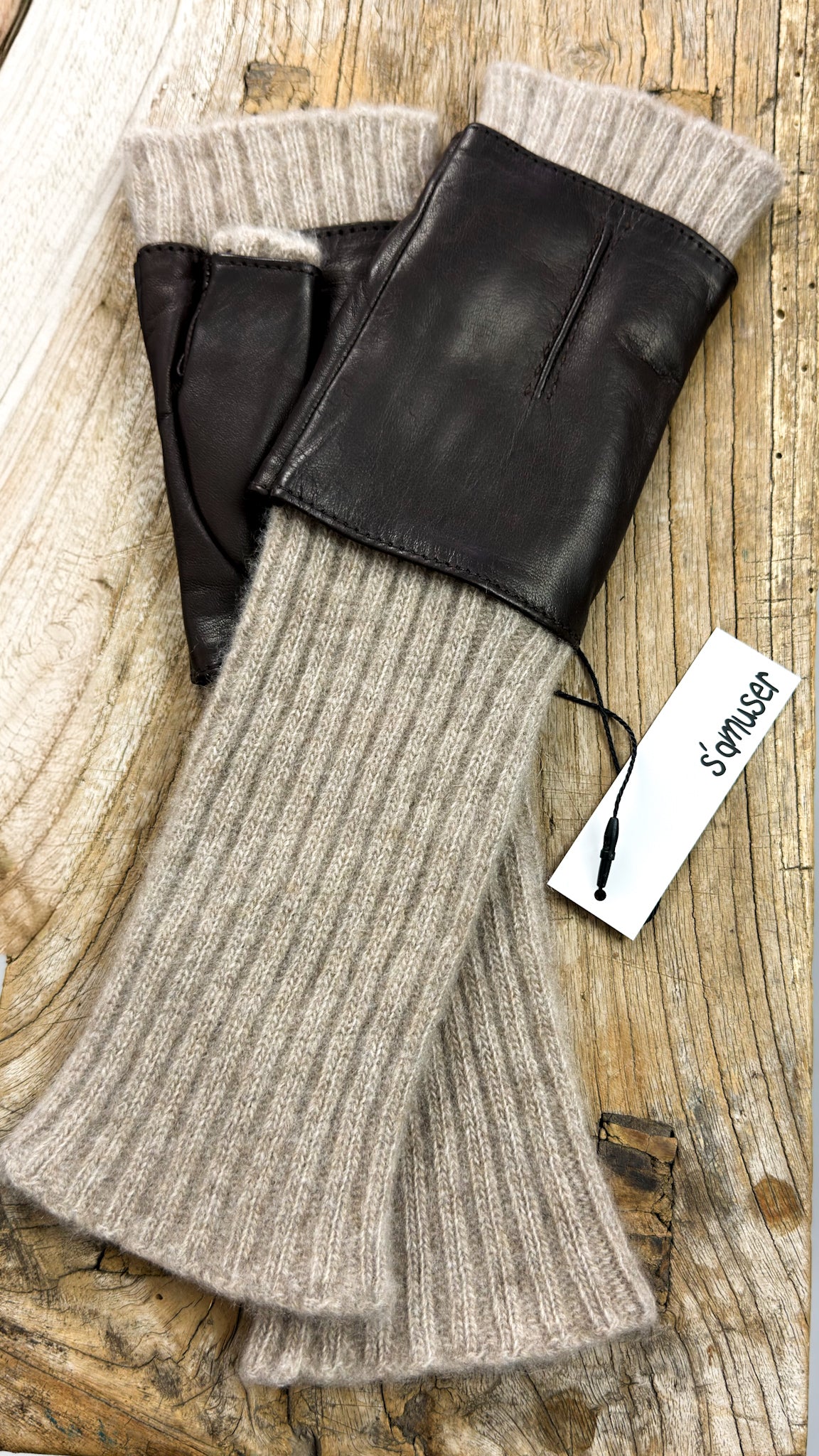 SA Soana Gloves Dk Brown