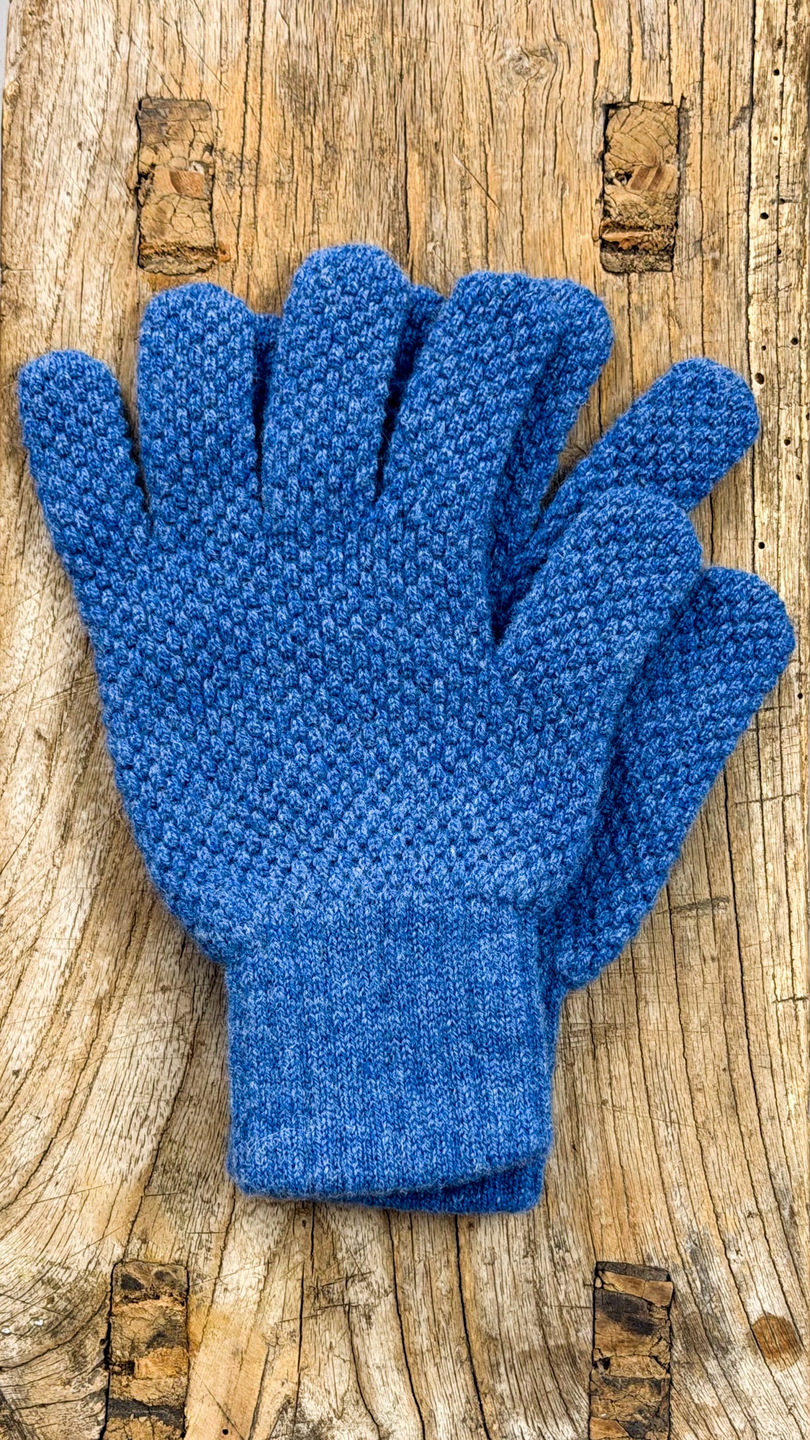 Cordelia James Moss Stitch Gloves