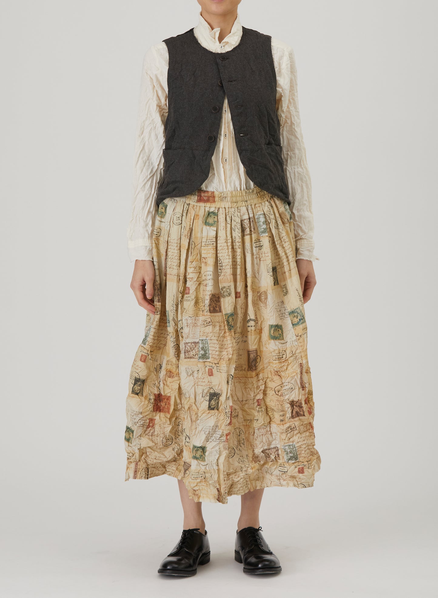 Pas De Calais 3474 Tweed Waistcoat Brown PRE-ORDER