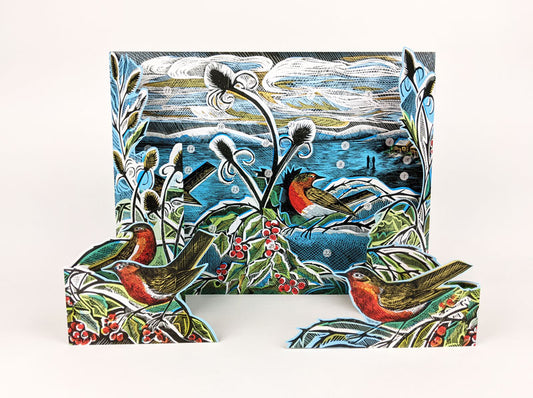 Art Angels Advent Calendar: Midwinter Robins