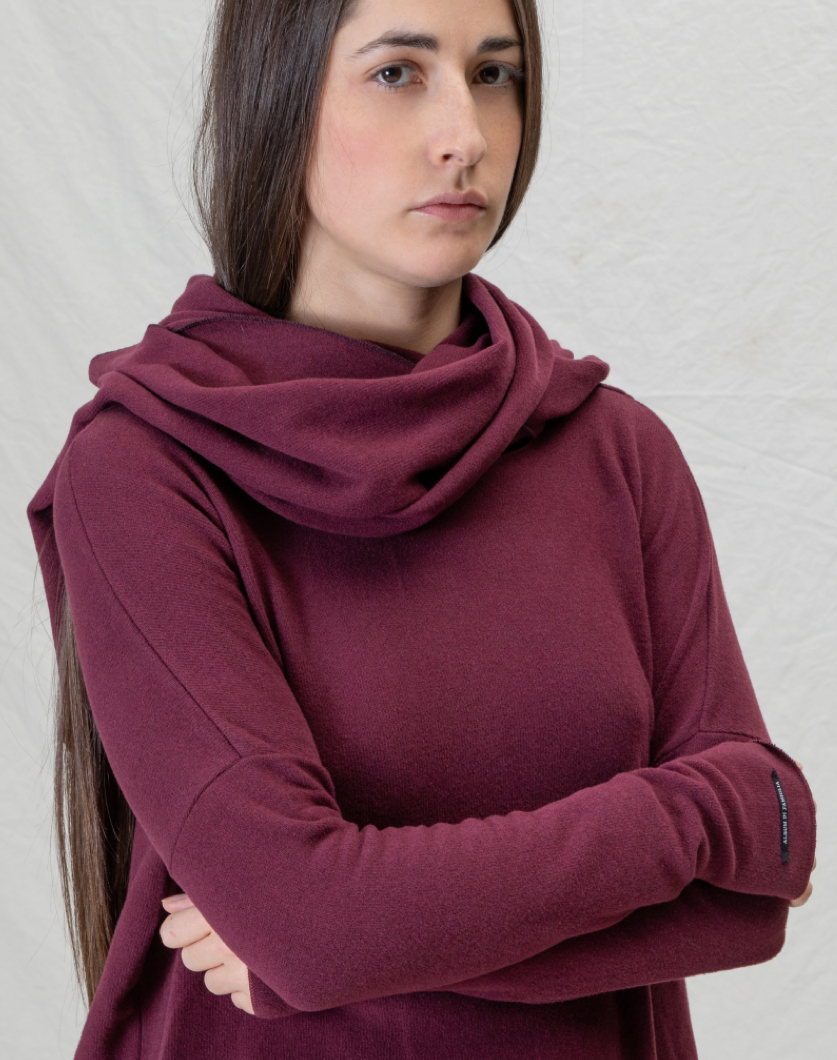 Album Di Famiglia JP Triangle Scarf Brown