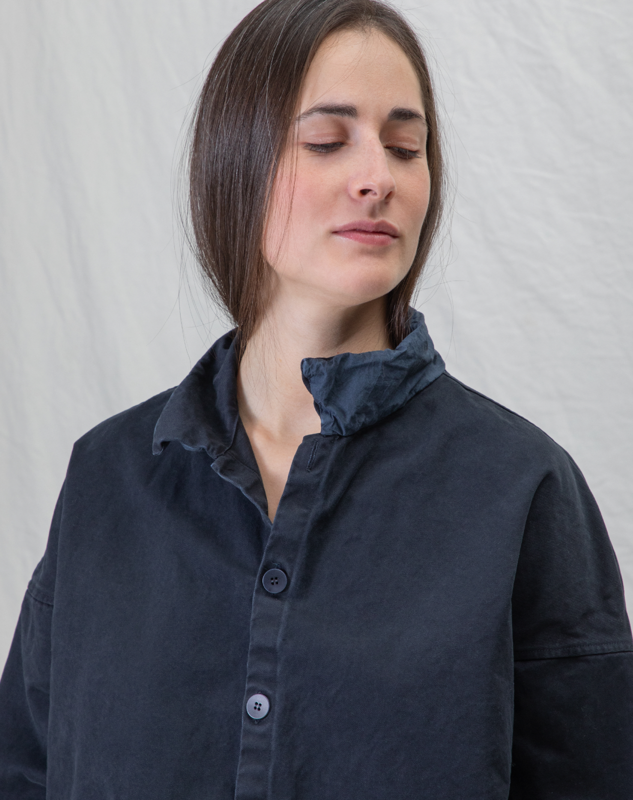Album Di Famiglia WCC Overshirt Jacket Navy PRE-ORDER