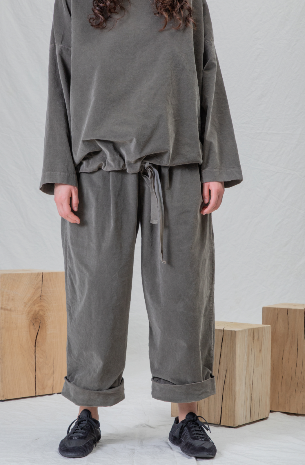 Album Di Famiglia Bragoni V Trousers Forest