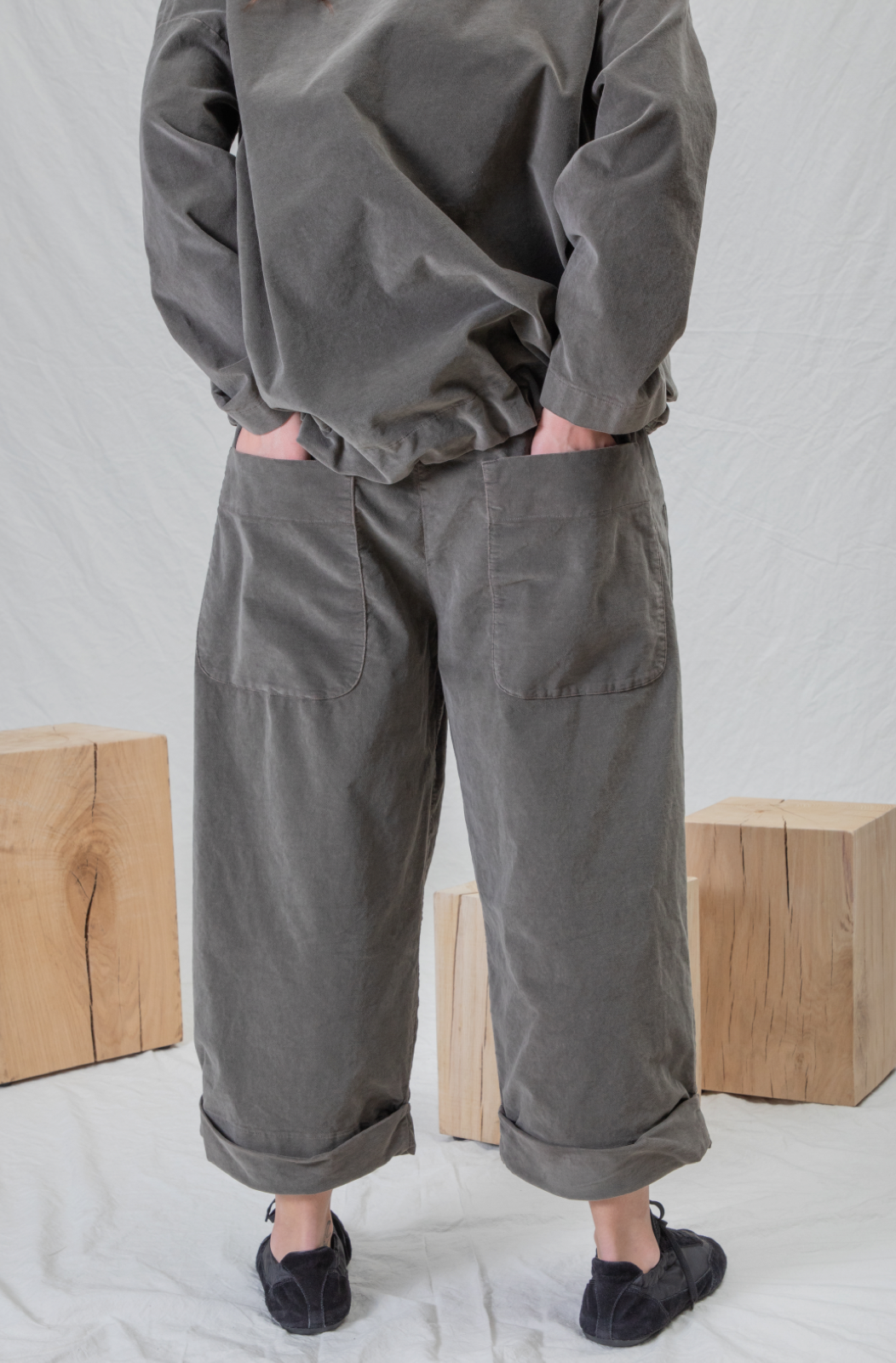 Album Di Famiglia Bragoni V Trousers Forest