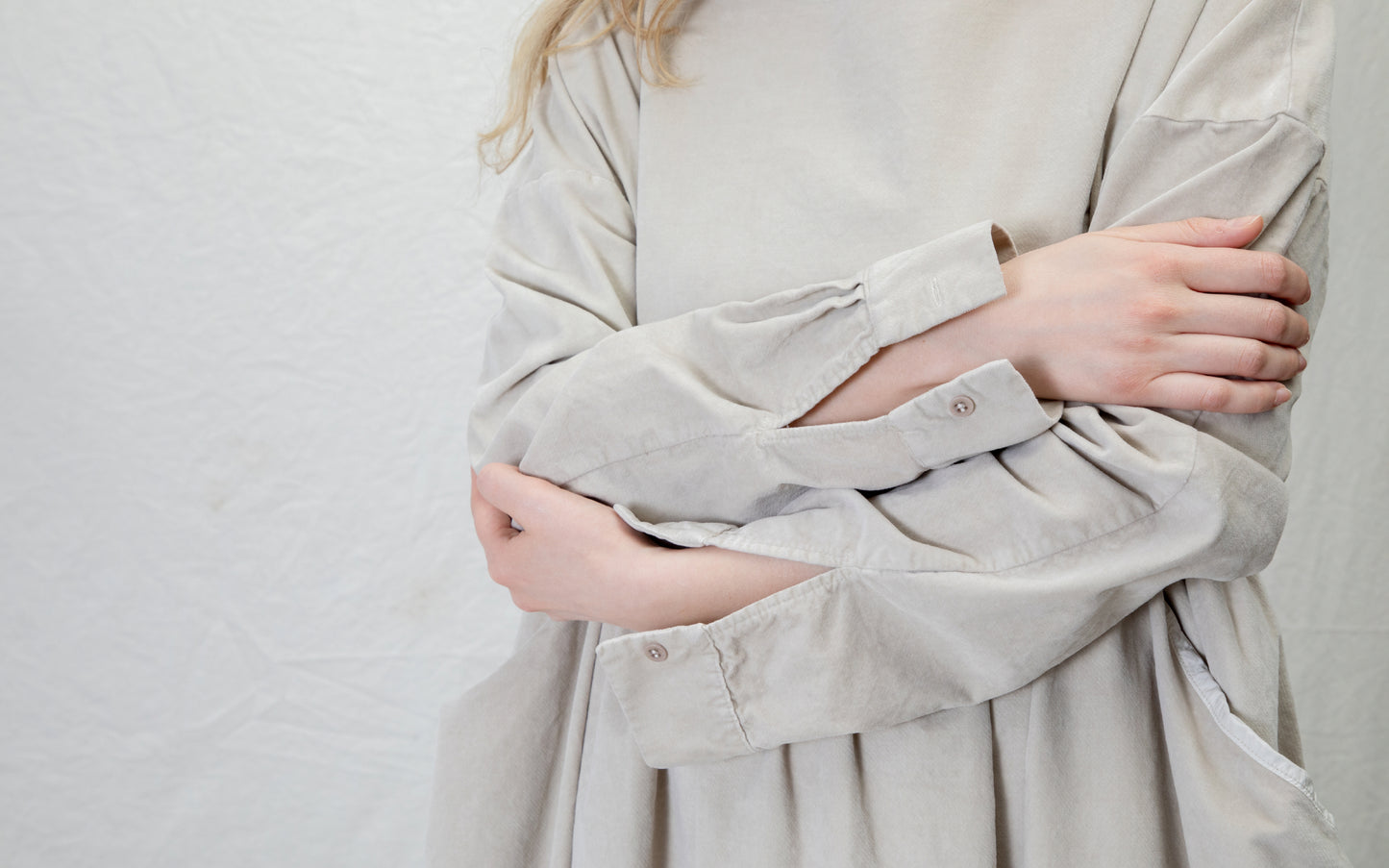Album Di Famiglia V Round-Neck Dress Brown PRE-ORDER