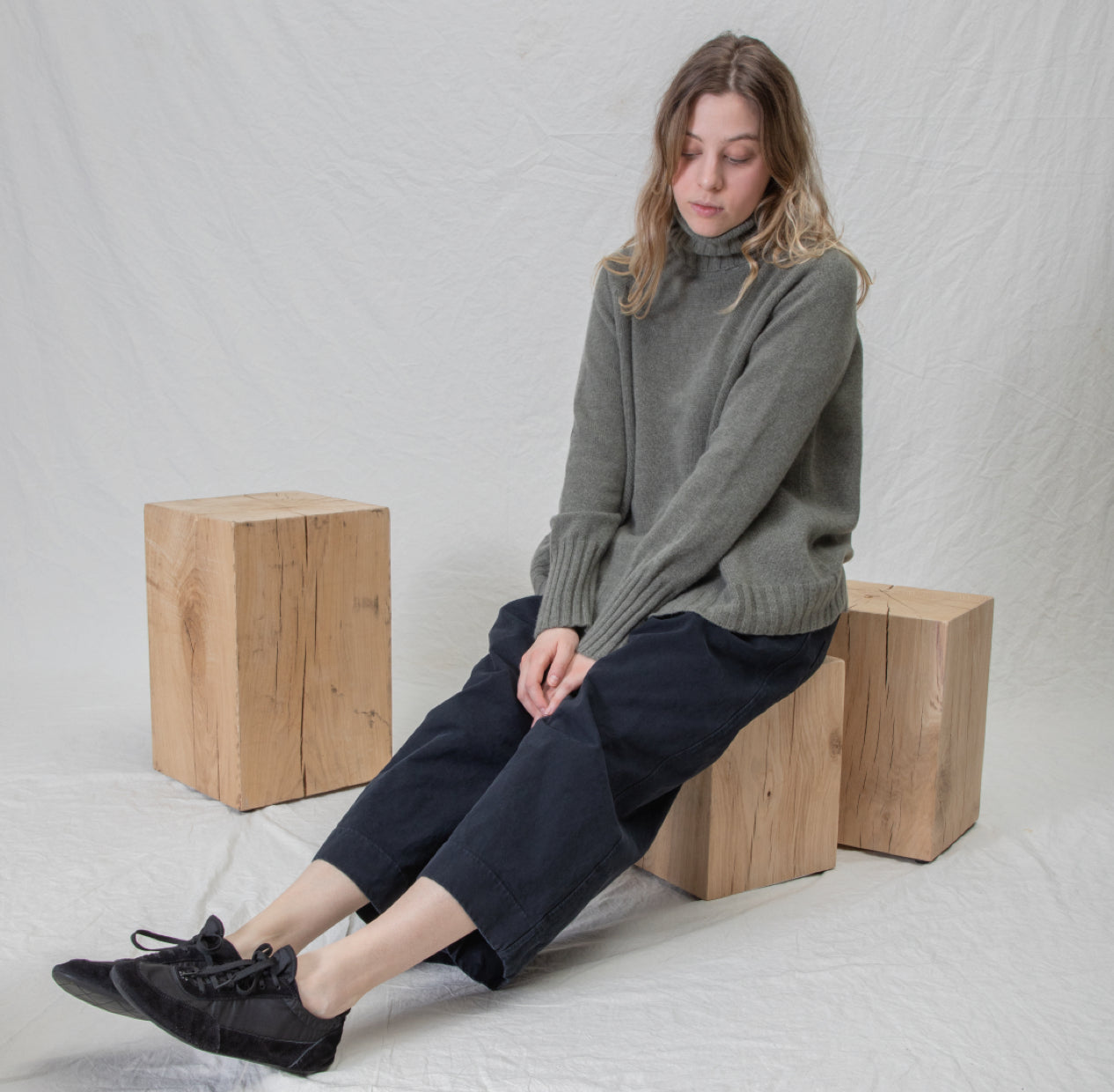 Album Di Famiglia WS Dolcevita Jumper Taupe