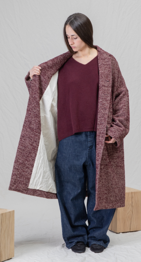 Album Di Famiglia Loose Coat PW Wine