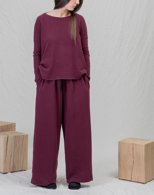 Album Di Famiglia JP Wide Trousers Brown