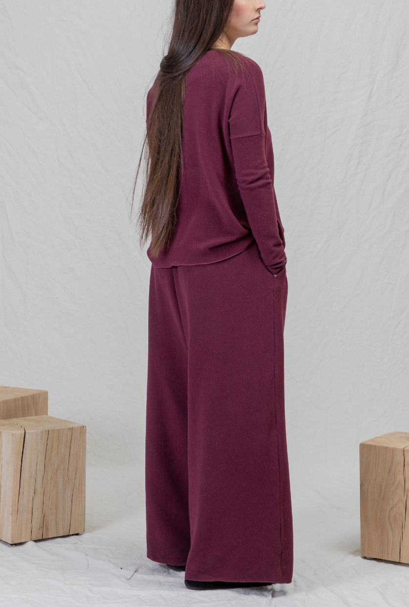 Album Di Famiglia JP Wide Trousers Brown