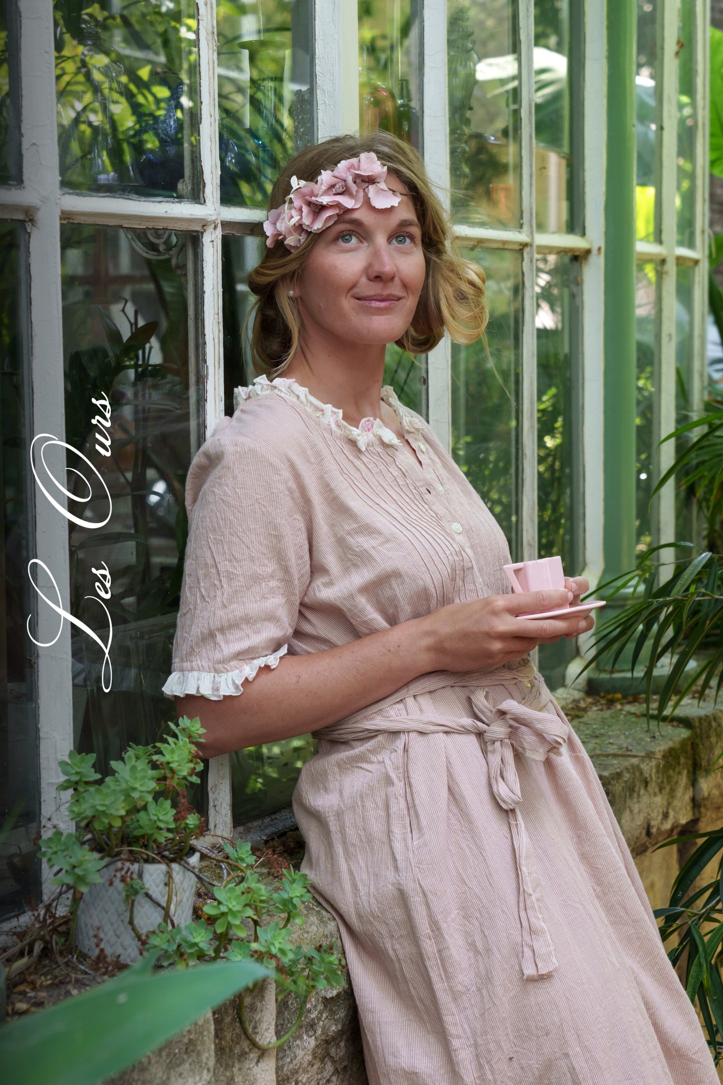 Les Ours Badian Dress Rose