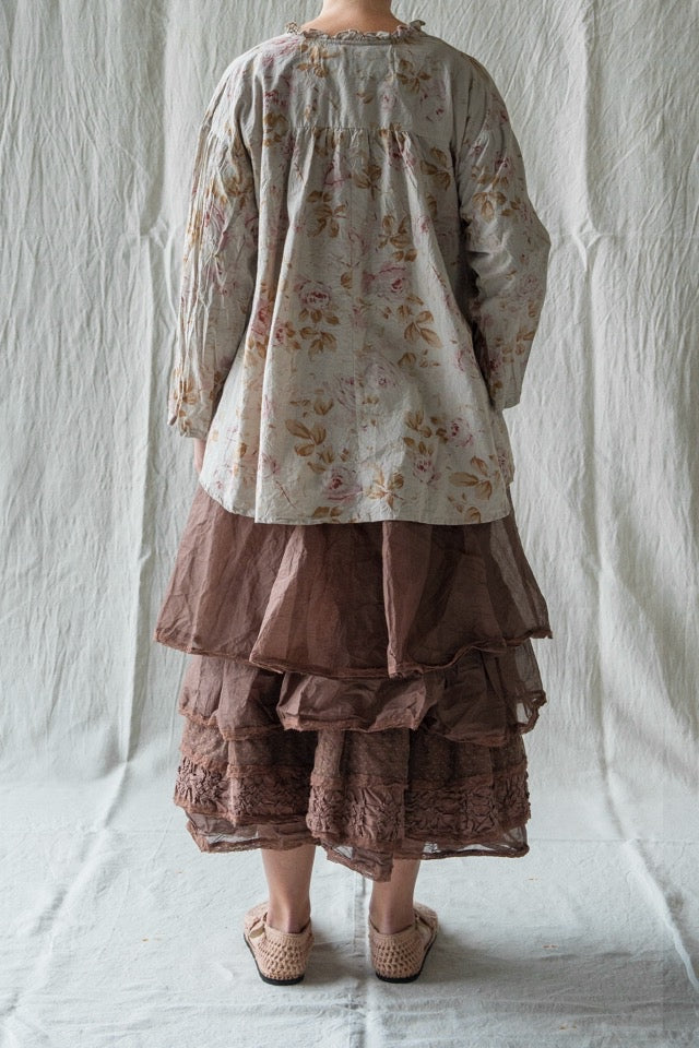 Les Ours Ari Blouse Sage Flowers PRE-ORDER