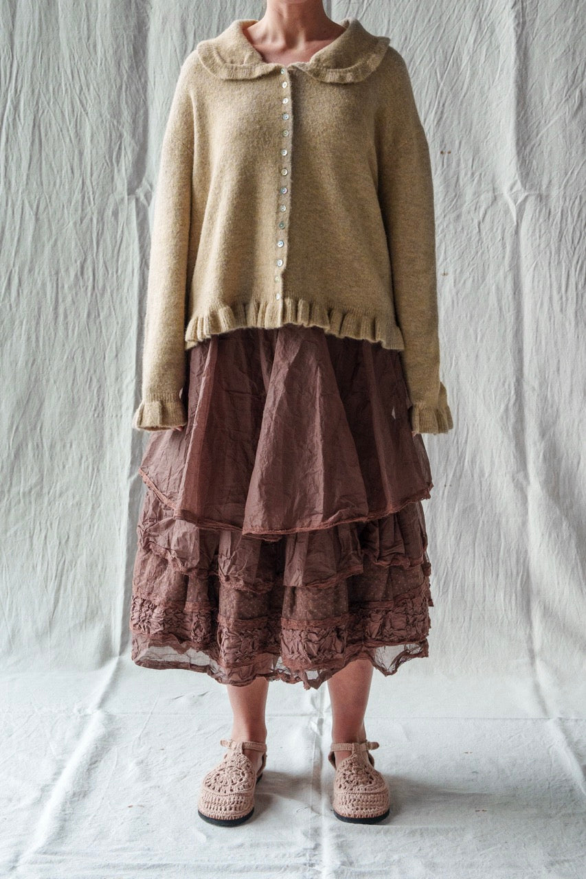 Les Ours Arsene Cardigan Beige PRE-ORDER