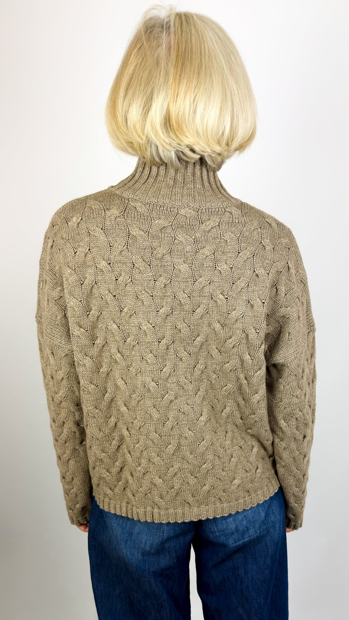 CJ Fugu Jumper Stone Marl