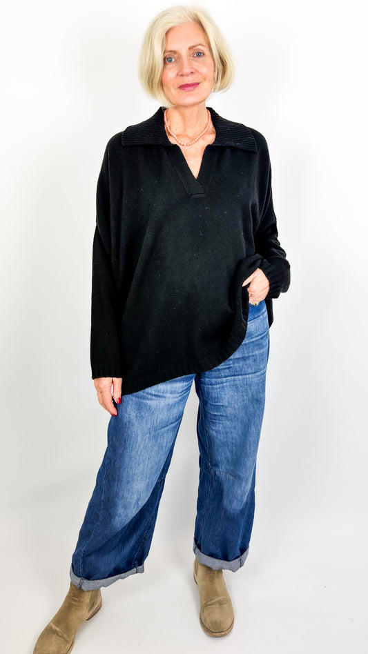 Cordelia James Froyo Jumper Black