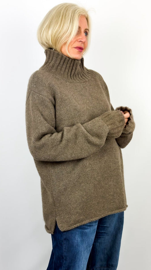 Cordelia James Roger Jumper Mocha